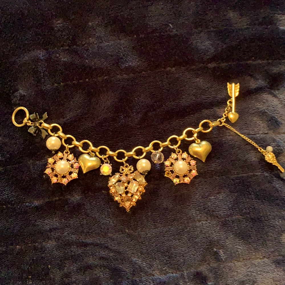 Betsy Johnson gold bracelet